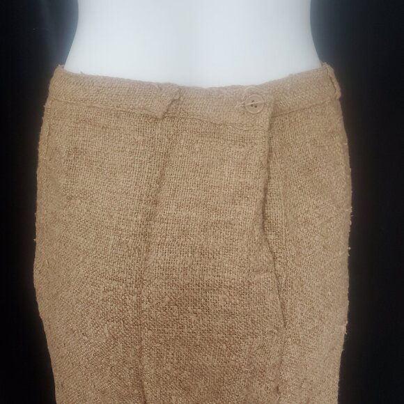 Vintage Nieman Marcus Tweed Pencil Skirt Fully Lined Size tag removed 28" Waist - Picture 5 of 15